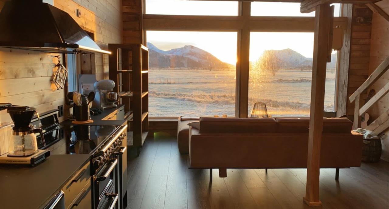 Unique Barnhouse In Amazing Gimsoy In Lofoten Saupstad  Exterior photo